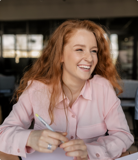 Team celebrating employee birthday