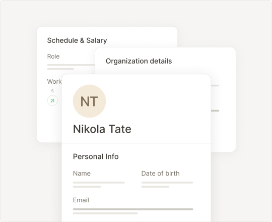 Centralize your employee data