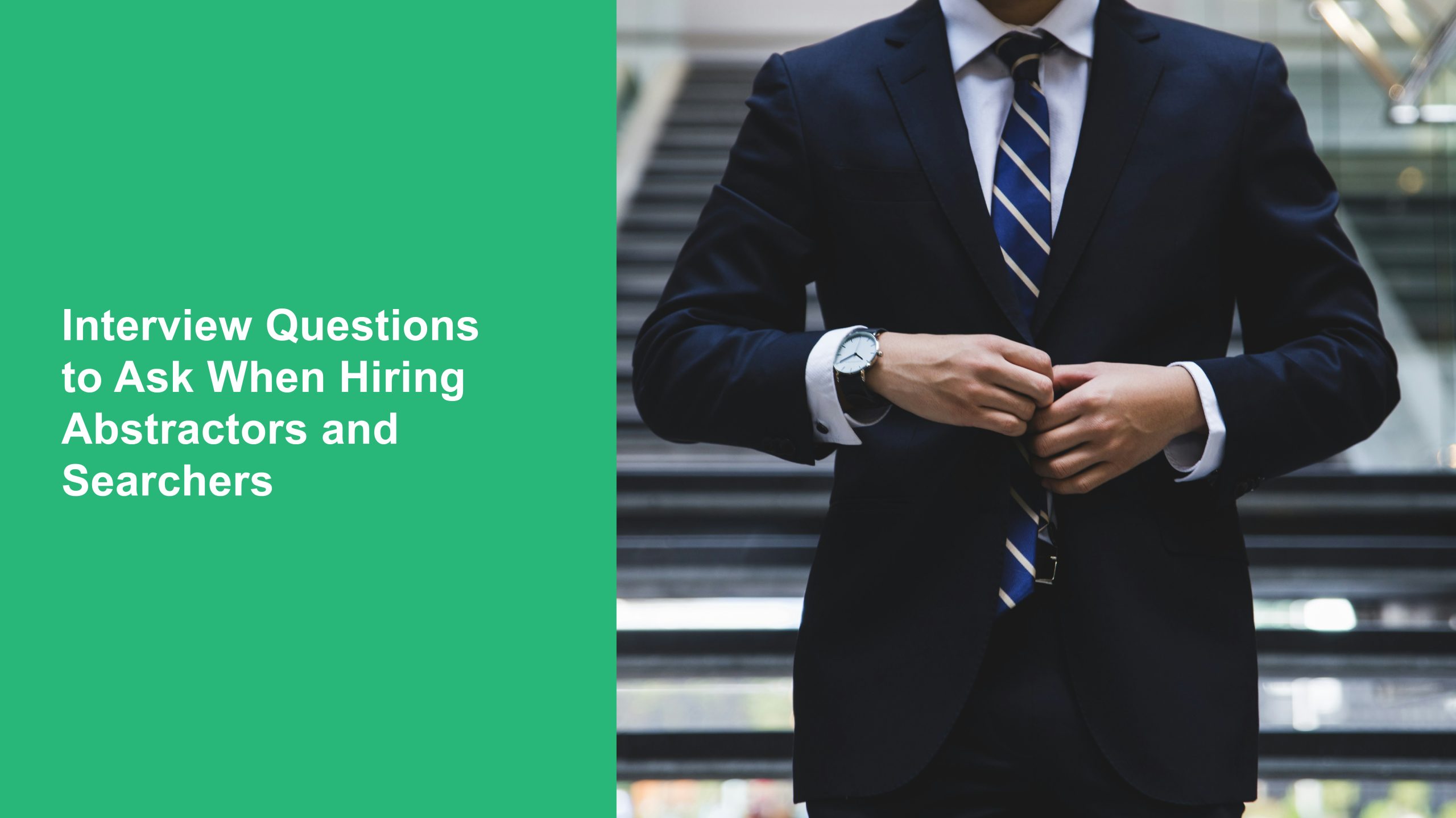 Abstractors and Searchers