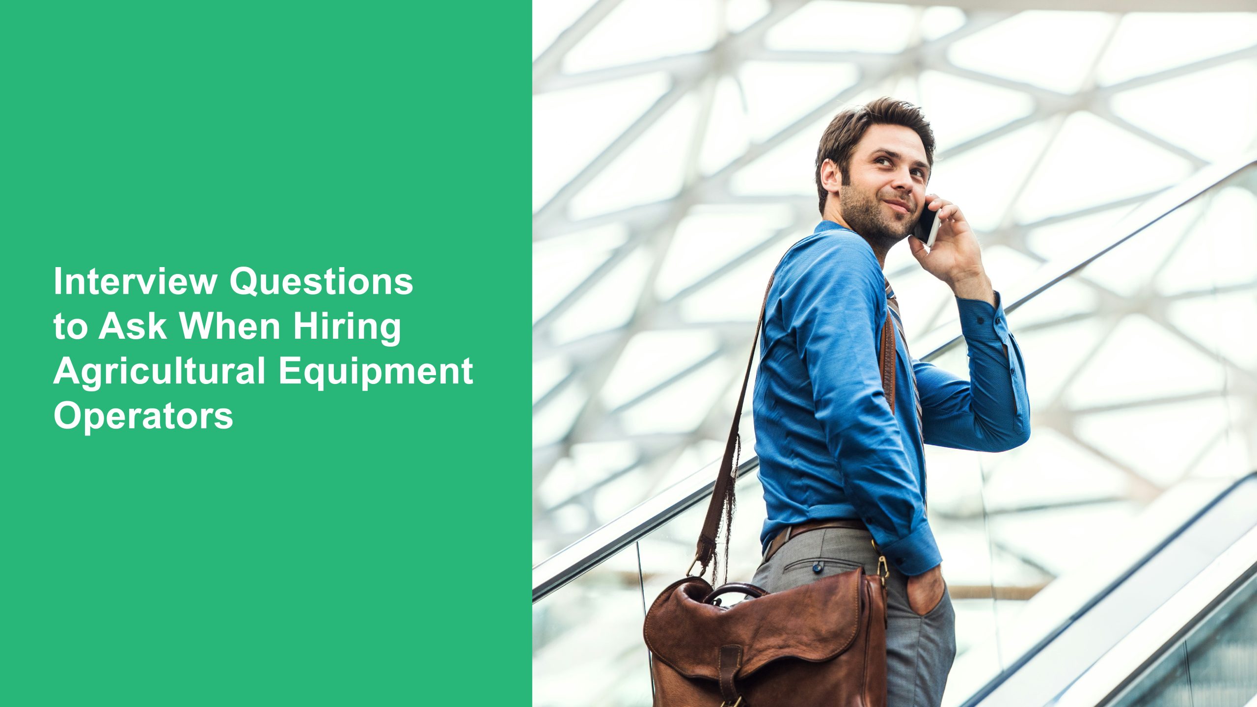 Agricultural Equipment Operators