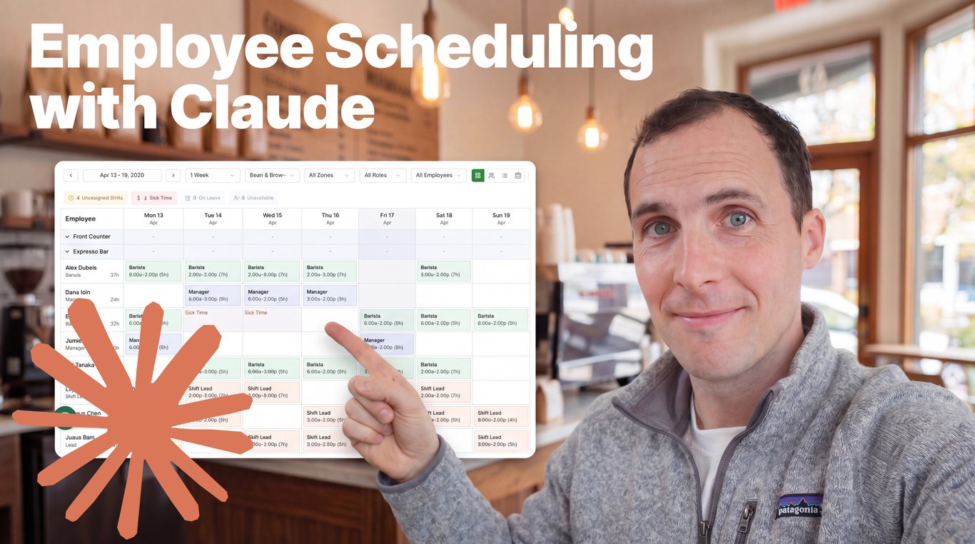 How to Automate Your Employee Schedule with AI (Using Claude + CrewHR MCP)